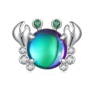 Royal Fashion strieborný prívesok Krab BSC848
