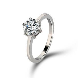 Royal Fashion strieborný rhodiovaný prsteň Elegance MA-SOR566 Velikost: 7 (EU: 54-56)