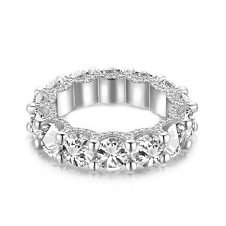 Royal Fashion strieborný rhodiovaný prsteň Pre princeznú HA-GR50-SILVER Velikost: 5 (EU: 49-50)