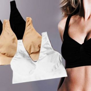 Bezšvové spevňujúce podprsenky (3 za cenu 1) Velikost: XXXL (obvod přes prsa 116-125 cm)