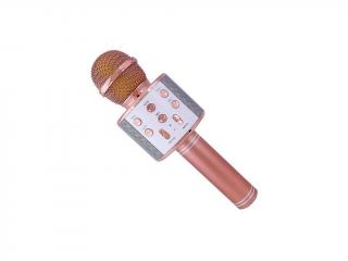 Bluetooth bezdrôtový karaoke mikrofón