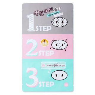 Holika 3kroková maska ​​na čierne bodky Pig nose