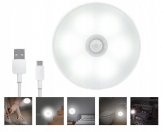LED bezdrôtové svetlo s pohybovým senzorom - USB dobíjanie