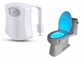 LED osvetlenie toalety s pohybovým čidlom