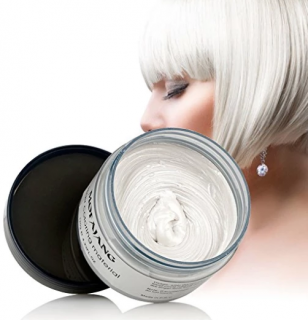 Mofajang Farebný vosk do vlasov Barva: Bílá