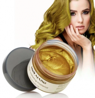 Mofajang Farebný vosk do vlasov Barva: Zlatá