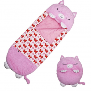Roztomilý spací vak pre deti 3v1 Typ: Růžová kočička