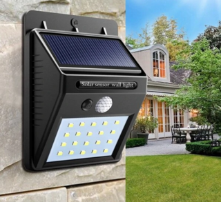 Solárne LED svetlo s detekciou pohybu