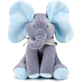 Spievajúce sloník Flapsy Barva: Modrá