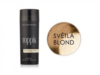 Topík zahusťovač vlasov 27,5g Barva: Světle blonďatá