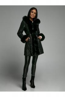 Dámska bunda AMIA Farba: Čierna, Konfekčná veľkosť: XXL