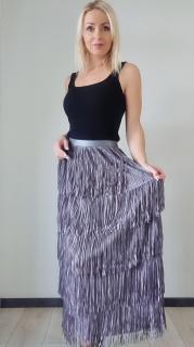 Dámska sukňa AISHA Farba: Sivá, Konfekčná veľkosť: ONESIZE