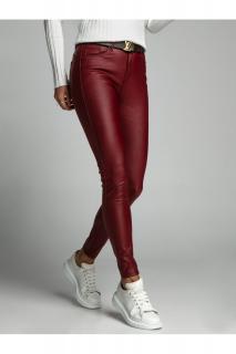 Dámske nohavice ZARA Farba: Červená, Konfekčná veľkosť: W29