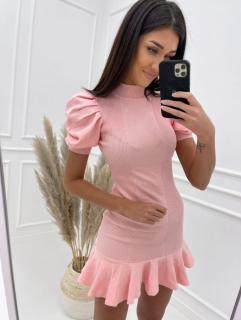 Dámske šaty CLAIRE Farba: Ružová, Konfekčná veľkosť: M/L