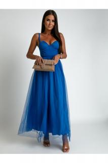 Dámske šaty JASMINE Farba: Modrá, Konfekčná veľkosť: L