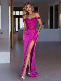 Dámske šaty MAURI Farba: Fuchsia, Konfekčná veľkosť: 40