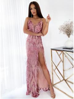 Dámske šaty PUSSUA Farba: Ružová, Konfekčná veľkosť: 40