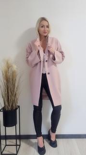 Dámsky kabát JOLIE Farba: Ružová, Konfekčná veľkosť: S/M