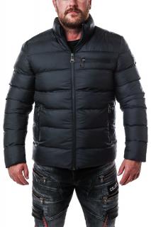 Pánska bunda CIPO & BAXX CM175 BLACK Farba: Čierna, Konfekčná veľkosť: XL