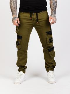 Pánske joggery CD790 KHAKI Farba: Khaki, Konfekčná veľkosť: W38/L32