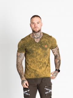 Pánske tričko CIPO & BAXX CT497 BROWN Farba: Hnedá, Konfekčná veľkosť: L