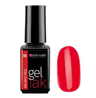 Gél lak Milano Red 5 ml