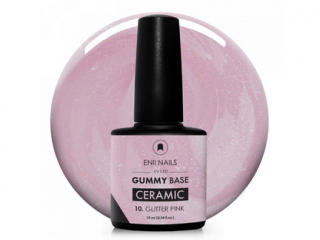 Gummy Base Ceramic 10 Glitter Pink 10 ml