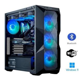 AMD Ryzen 7 7700X Octo Core+vodné chladenie,DDR5 RAM 32GB,SSD 1000GB,ASUS Nvidia Geforce DUAL RTX 4060 Ti 8GB,DVD,WiFi+Bluetooth,WIN11 PRO