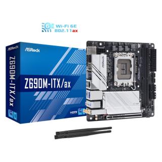 ASROCK Základná doska Z690M-ITX/ax (ASROCK Základná doska Z690M-ITX/ax)