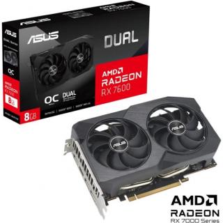 ASUS Grafická karta Dual Radeon RX 7600 V2 OC Edit (ASUS Grafická karta Dual Radeon RX 7600 V2 OC Edit)