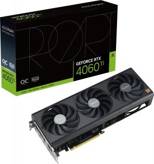 ASUS VGA NVIDIA GeForce PRO ART RTX 4060 Ti 16G OC Edition, RTX 4060 Ti, 16GB GDDR6, 3xDP, 1xHDMI