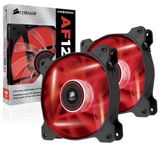 Corsair -- Air cooler AF120 LEDRed 120x25 2ks/led