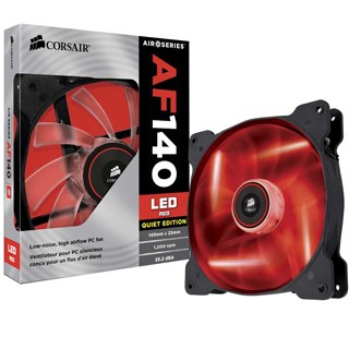 Corsair -- Air cooler AF140 LEDRed 140x25 1ks/led