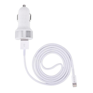 DEVIA Car Charger (2,1A) + Lightning Cable MFI 1m