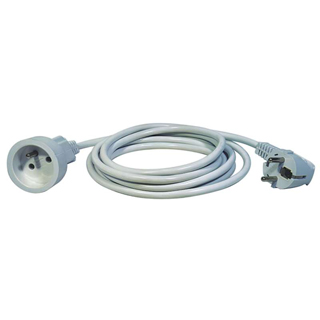 EMOS Predlžovací kábel 3x1mm 1zásuvka 7m biela (EMOS Predlžovací kábel 3x1mm 1zásuvka 7m biela)