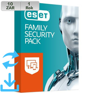 ESET Family Security Pack 20XX 10zar/1rok AKT (ESET Family Security Pack 20XX 10zar/1rok AKT)