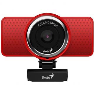 GENIUS ECAM 8000, Webkamera FHD s mikrofónom red (GENIUS ECAM 8000, Webkamera FHD s mikrofónom red)