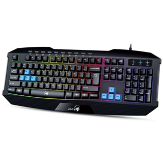 GENIUS KB-215, Herná klávesnica, USB, RGB (GENIUS KB-215, Herná klávesnica, USB, RGB)