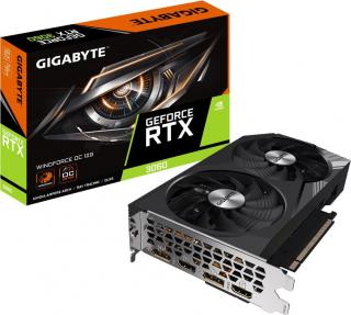 Gigabyte GeForce RTX 3060 Gaming OC 12G Rev. 2.0,GDDR6 2xDP, 2xHDMI