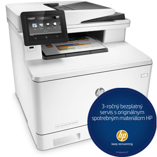 HP Multifunkcia LaserJet Pro M477fdn A4