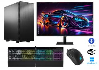 INTEL Core i5-14600KF 14 Core+vodné chladenie,DDR5 RAM 64GB,SSD 1024GB,Gigabyte Geforce RTX 4070 WINDFORCE 12GB ,WiFi+BlueTooth,32 LCD monitor Samsung 4K,Game Set,WIN11 PRO