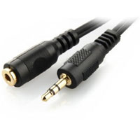 Kábel audio predlžovací 3,5mm jack, 5m (Kábel audio predlžovací 3,5mm jack, 5m)