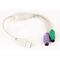 KABEL REDUKCIA PS/2 na USB - UAPS12 (KABEL REDUKCIA PS/2 na USB - UAPS12)