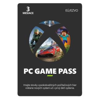 MICROSOFT PC Game Pass 3 mesiace (MICROSOFT PC Game Pass 3 mesiace)