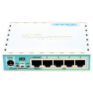 MIKROTIK Gigabitový 5-portový router RB750Gr3 (MIKROTIK Gigabitový 5-portový router RB750Gr3)