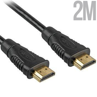 PremiumCord KPHDME2 kábel HDMI 1.4 M/M 2m black (PremiumCord KPHDME2 kábel HDMI 1.4 M/M 2m black)