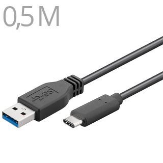 PremiumCord KU31CA05BK USB3.1 Typ C/male - USB 3.0 (PremiumCord KU31CA05BK USB3.1 Typ C/male - USB 3.0)