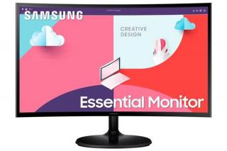 SAMSUNG MT LED LCD Monitor 24 S360C FullHD - Prehnutý 1800R, VA, 1920x1080, 4ms,VGA,HDMI