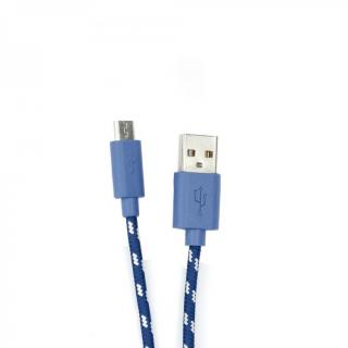 SBOX USB-1031B, Kábel USB 2.0/Micro USB 2.0 1m blu (SBOX USB-1031B, Kábel USB 2.0/Micro USB 2.0 1m blu)