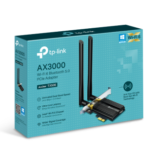 TP-Link Archer TX50 AX3000 Wi-Fi 6 Bluetooth 5.0 (TP-Link Archer TX50 AX3000 Wi-Fi 6 Bluetooth 5.0)